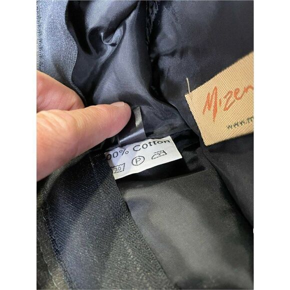 Mizen Head Mens Medium 100% cotton Heathered Brown Fedora Brimmed Hat size 7 1/8 - Picture 5 of 5